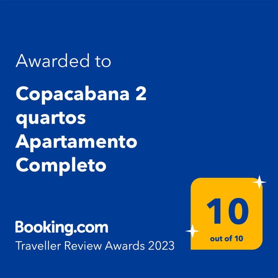 Copacabana 2 quartos Apartamento Completo Río de Janeiro Exterior foto